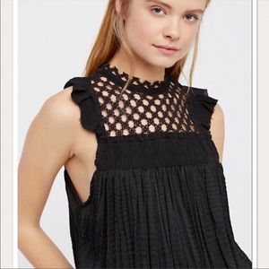 Silky Crochet Blouse